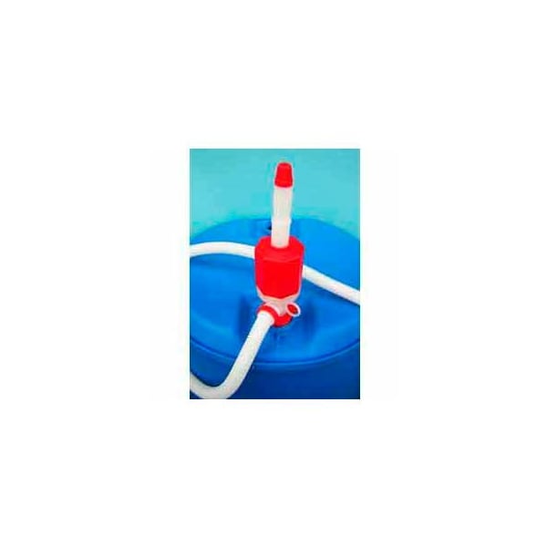 FDA Polyethylene Siphon Pump for 5 to 55 Gallon Drums - 7 GPM